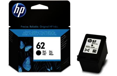 HP 62 Black Original Ink Cartridge (C2P04AE). HP 62 Black Original Ink Cartridge (C2P04AE).